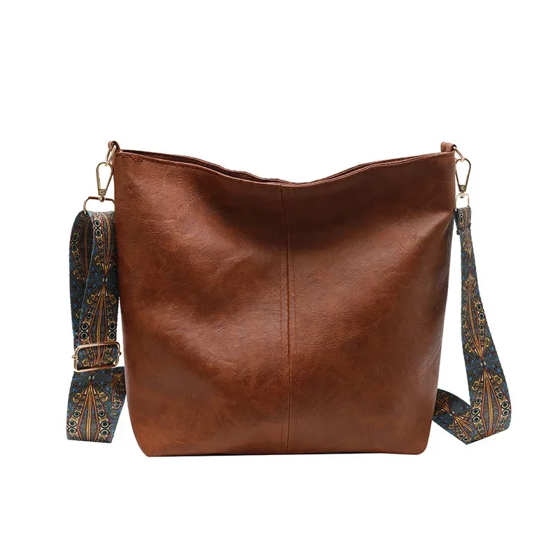 

Women's Fashionable Solid Color Tote Bag, Casual Versatile Zipper Shoulder Bag for Daily Used, Trendy All-match Commuter Bag