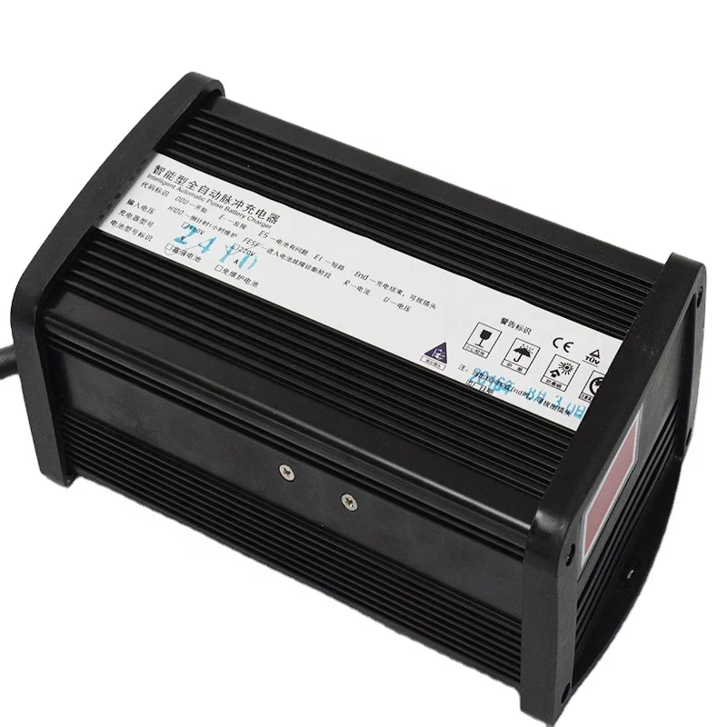 

Hot Sale Electric Vehicle 24V/10A Battery Charger For Charging Machine