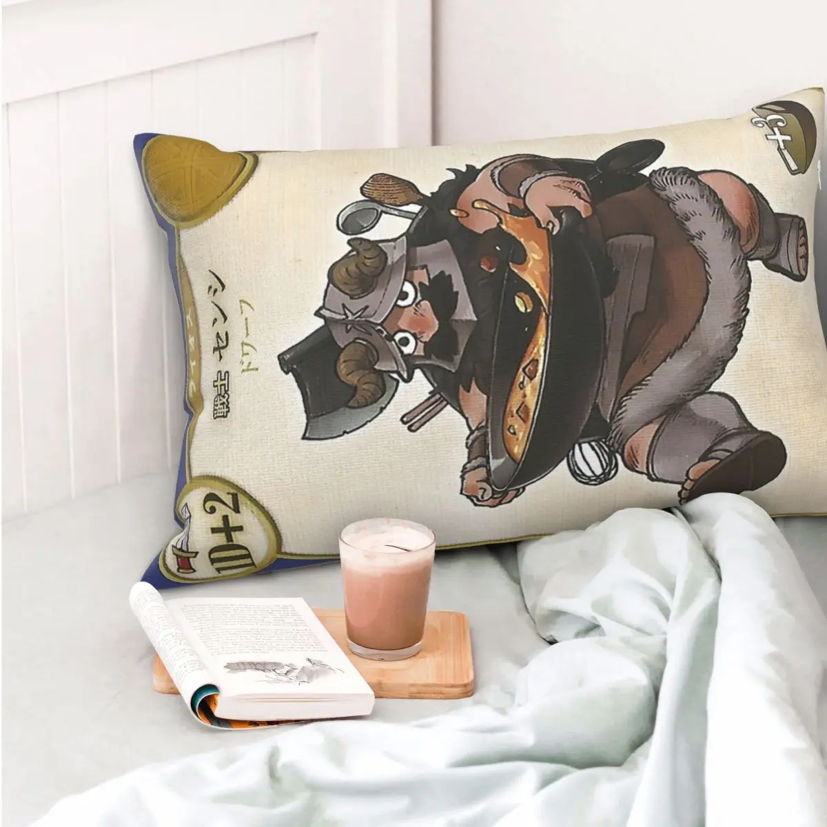 Dungeon Meshi Delicious In Dungeon - Chilchuck Senshi Rectangle Pillowcase Cushion Cover Decor Bedroom Bed Home Throw Pillow