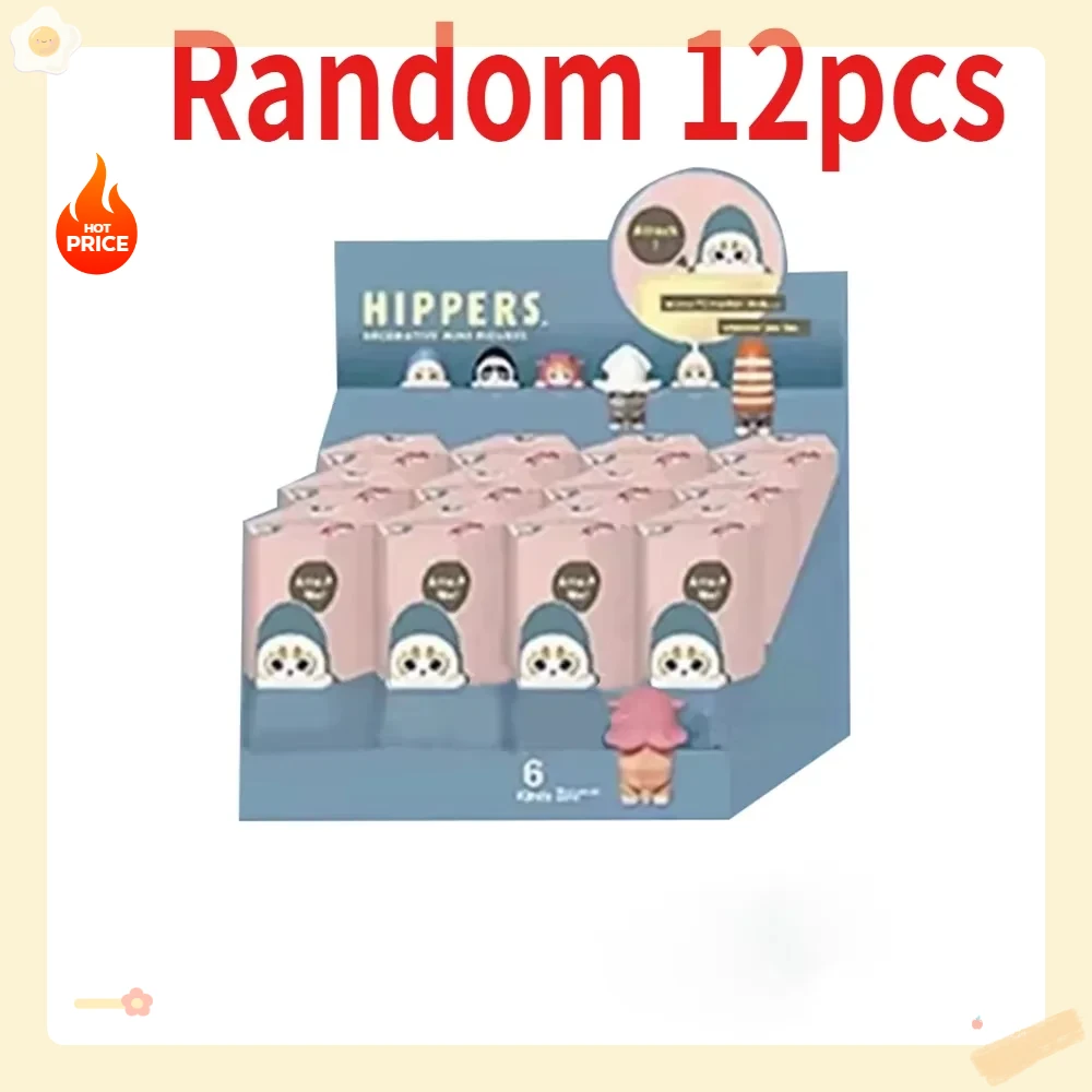 

Cute Angel Mofusand Cats Blind Box Hippers Action Figures Cute HOT Mysterious Toy Doll Gift Child Decoration Co Branded Collect
