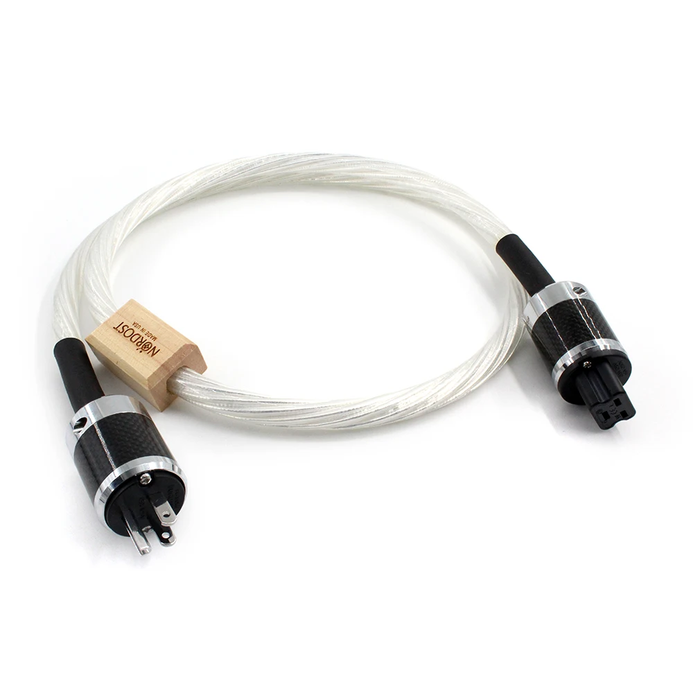 Nordost Odin EU versie voedingskabel AC Schuko Super Netsnoer met koolstofvezel 20A stekker C19 Netsnoer HIFI CD AM