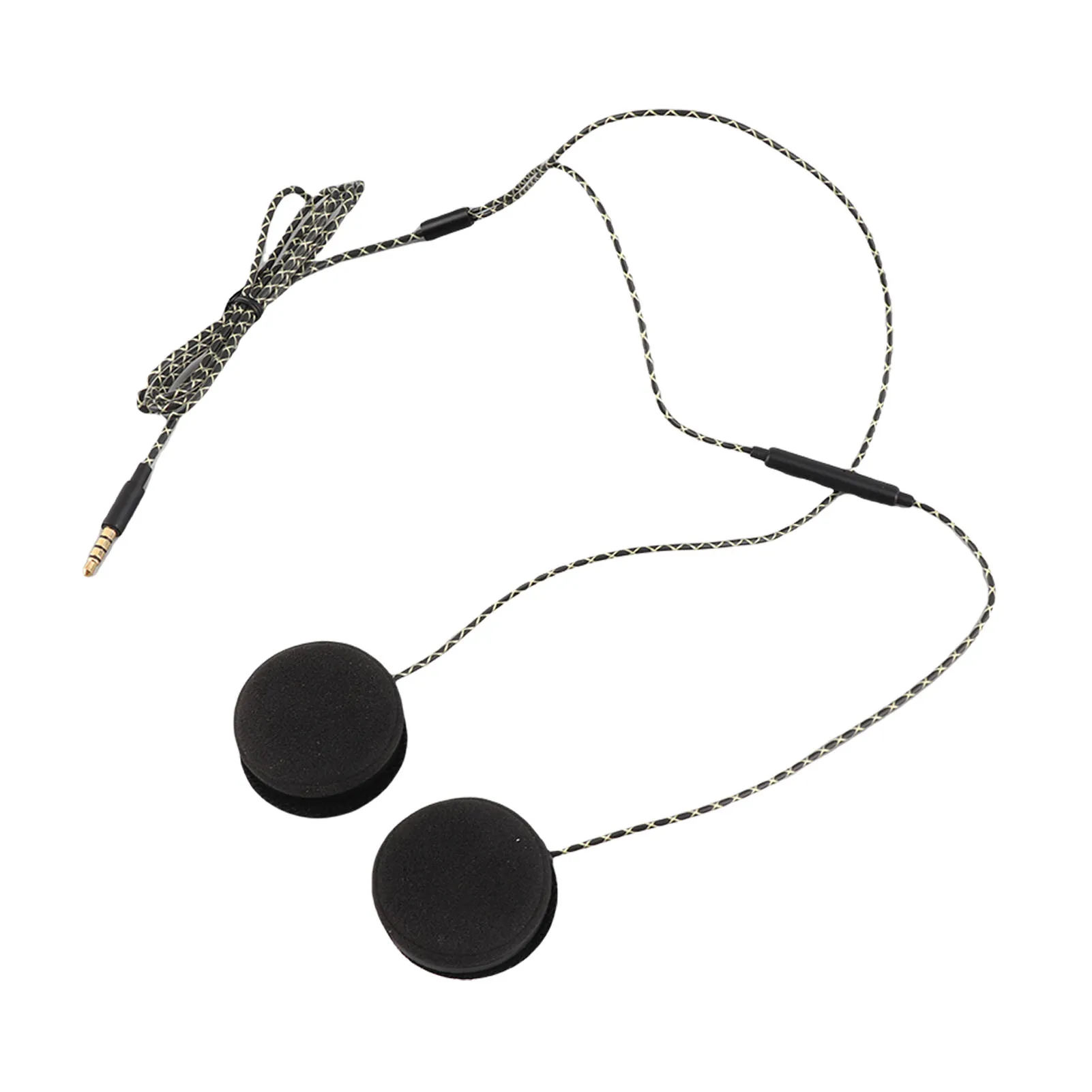 1Pcs Motorcycle Helmet Headset Headphone Speakers for Ios Android MP3 computer and other 3.5 interface audio equipment
