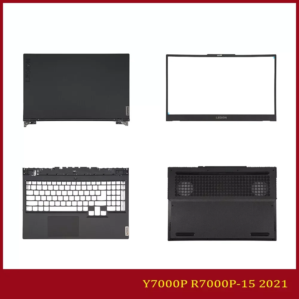 New for Lenovo Notebook Laptop Parts Y7000P R7000P-15 2021 LCD Back Cover Front Bezel Palmrest Case Bottom Case ABCD Shell