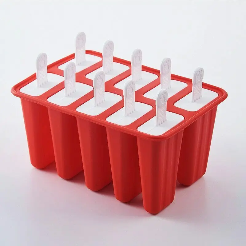 Popsicle Molds Shapes, Reusable Easy Ice Maker Machine, Silicone BPA Free, Frozen Ice Pop Maker, Ice Cream Tools