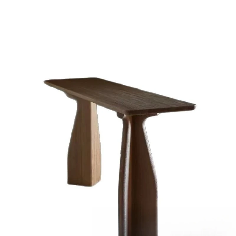 

Simple solid wood entrance Light luxury entrance table Supply Case against the wall Narrow side End view table Corridor