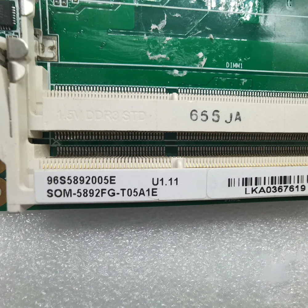 For Advantech SOM-5893 2REV.A1 Industrial Control Motherboard SOM-5892FG