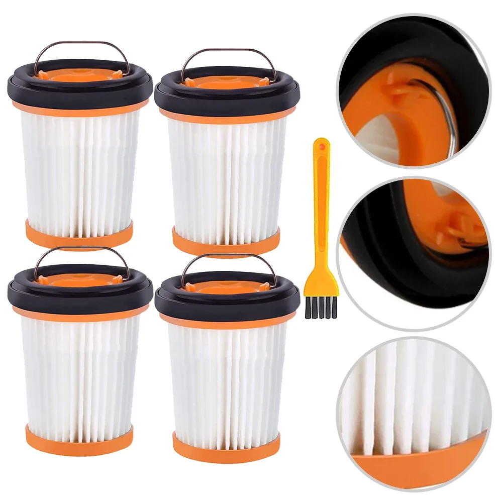 

5pcs Filter Element Brush For Shark W1 W2 W3 Wv200 Wv205 For Robot Vacuum Cleaner Accessories Home Appliance Cleaning Parts