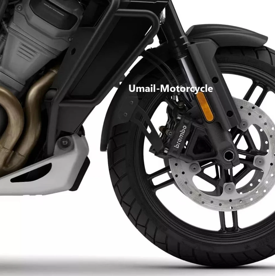 ل هارلي بان أمريكا 1250 S PA1250 S 2021 2022 2023 2024 دراجة نارية جديدة سوداء الجبهة الحاجز تمديد واقي الطين