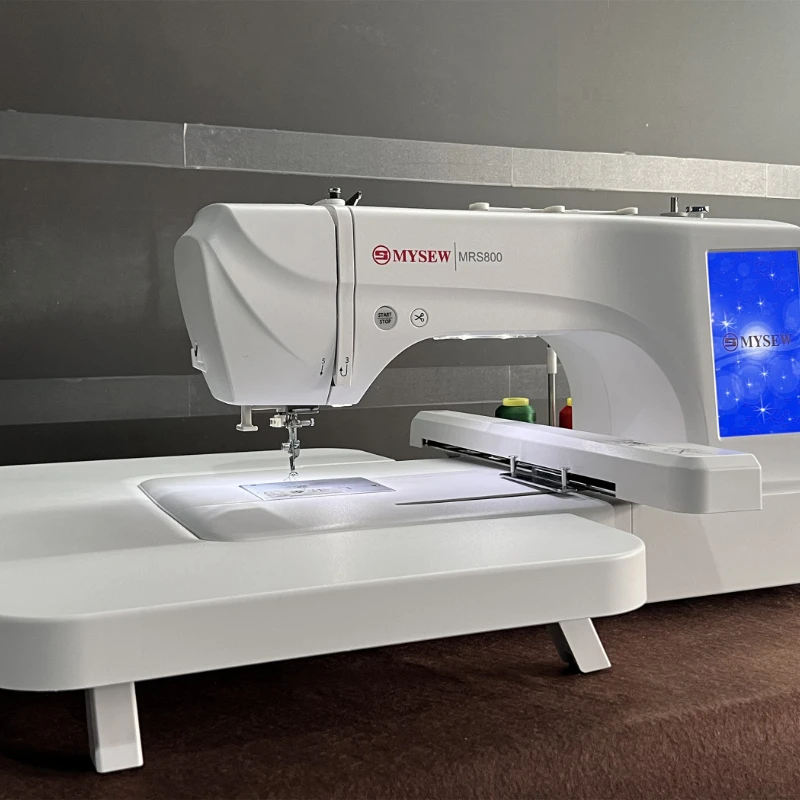 MRS800 new household computerized digital embroidery machine same janome mc500e embroidery machine