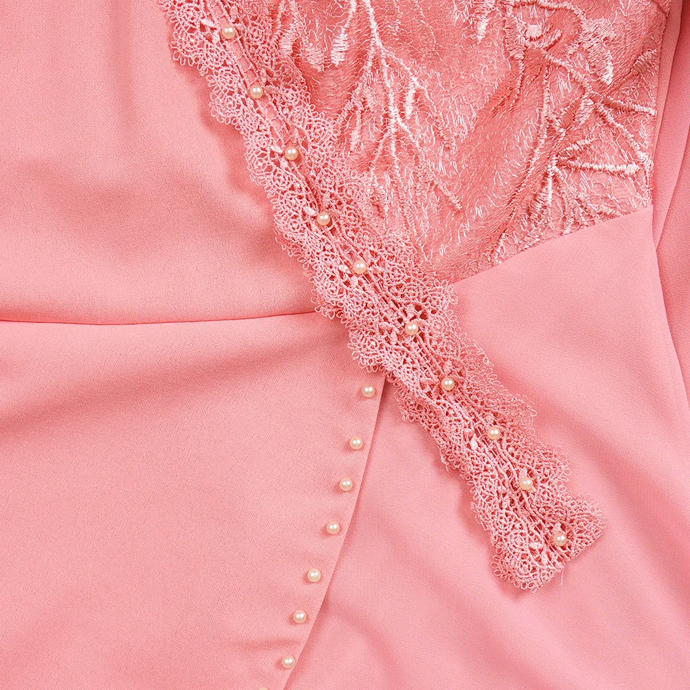 فساتين إفريقية للنساء كم طويل شيفون ماكسي رداء 2025 ملابس أفريقيا دبي تركيا قفطان عبايات فساتين الزفاف وأعياد الميلاد #6