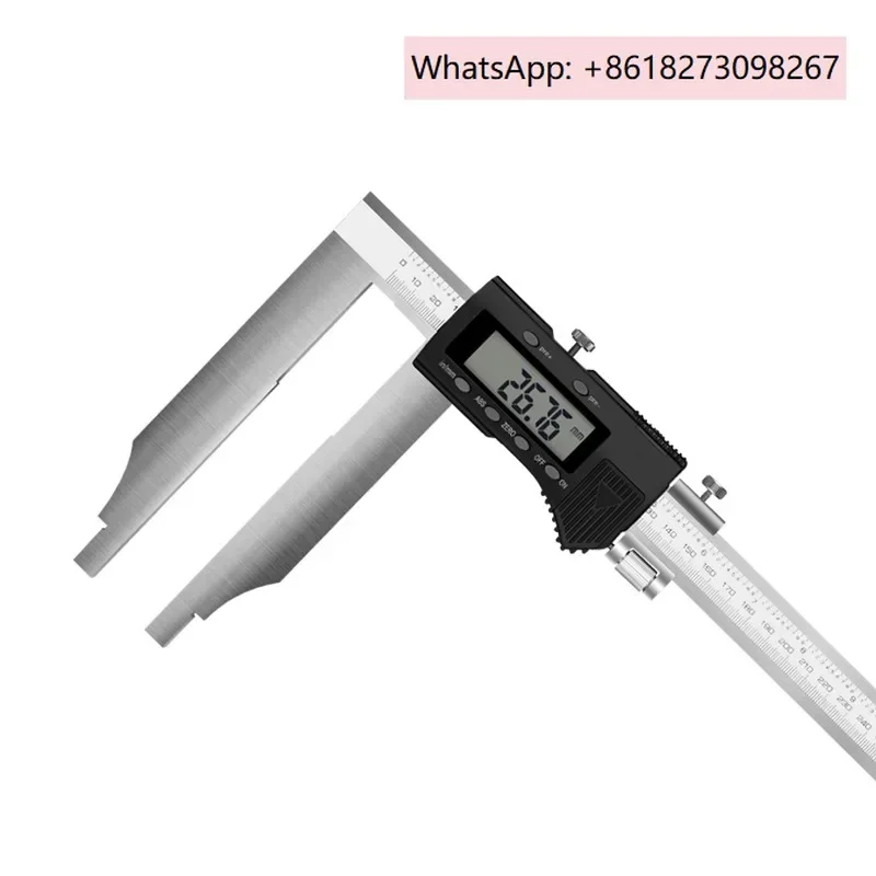 

Large scale long claw digital gaming standard caliper 0-300-500-600 stainless steel double blade claw extended claw