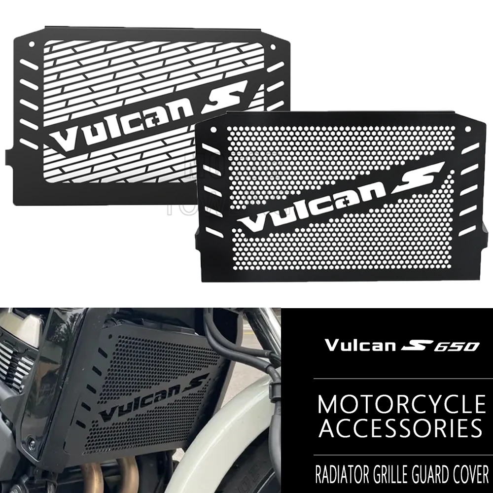 

Для Kawasaki Vulcan 650 S VulcanS 650 S650 VN650 аксессуары для мотоциклов защита радиатора защитная решетка крышка 2015-2025 2026
