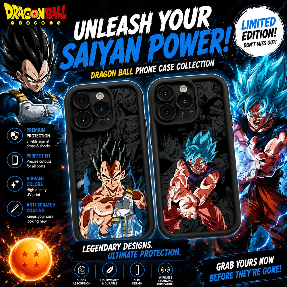 Coque de téléphone Anime D-Dragons Balls Goku pour Huawei P50 Honor X7d X9d 400 300 200 X8C X9b X9a 90 Magic8 Magic7 Smart Lite Pro 5G