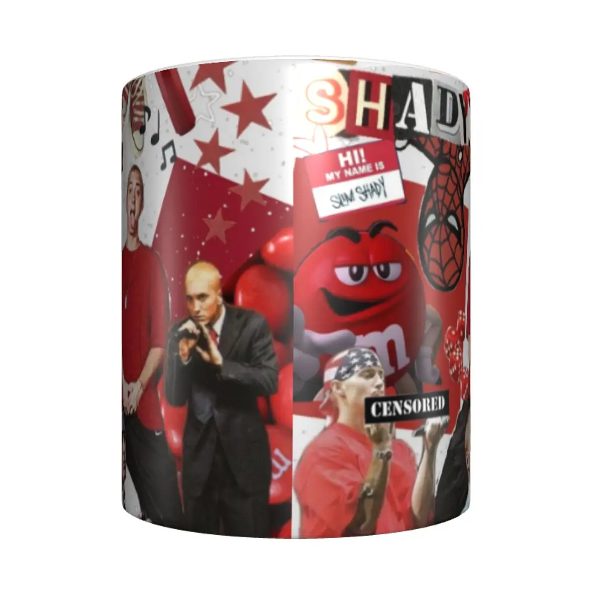 E-Eminem Ceramics Coffee Mug Cute Gamer Birthday Gift Back To School Mug