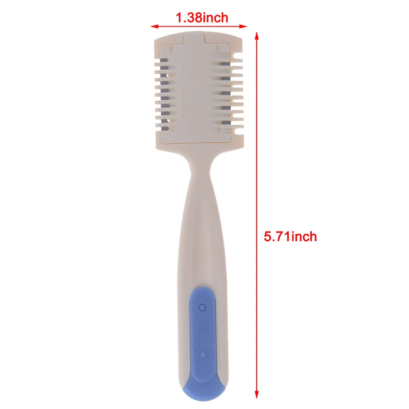 Durable Hair Cutting Trimmer Razor Blade Comb Home Hairdresser Makeup Tools For Thinning Bangs Long Beauty Hair Cut Accessories