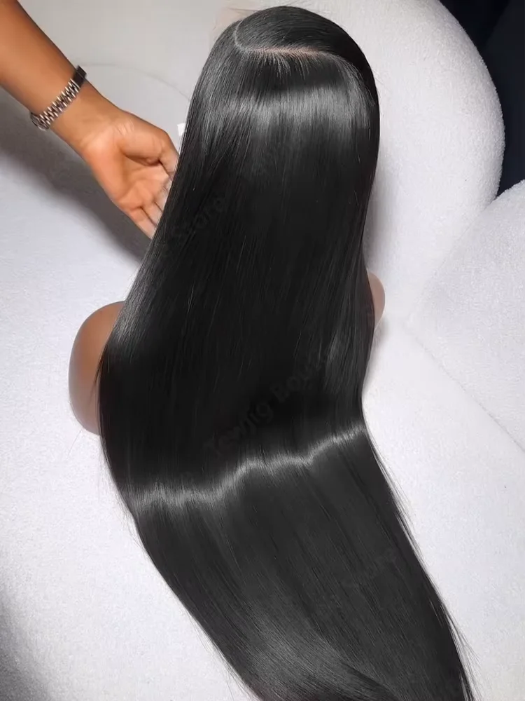 40 46 بوصة العظام مستقيم 13X4 غلويليس Hd الدانتيل شعر الإنسان الباروكات الفيتنامية 100% ارتداء الذهاب 13X6 Hd 360 كامل الدانتيل 7X5 شعر مستعار أمامي