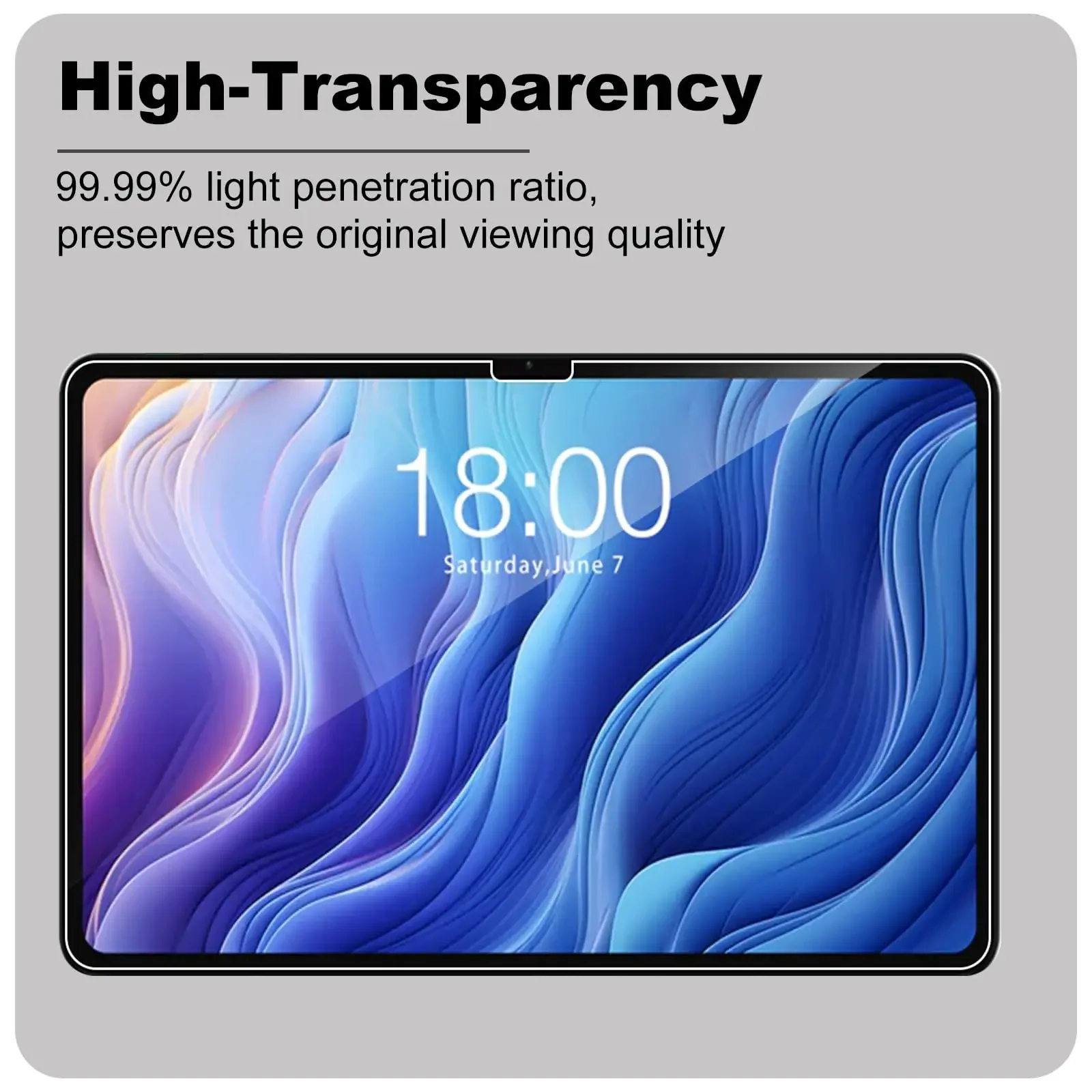 For Teclast T60 12 Inch Tempered Glass Screen Protector 2023 Anti Scratch HD Clear Protective Film