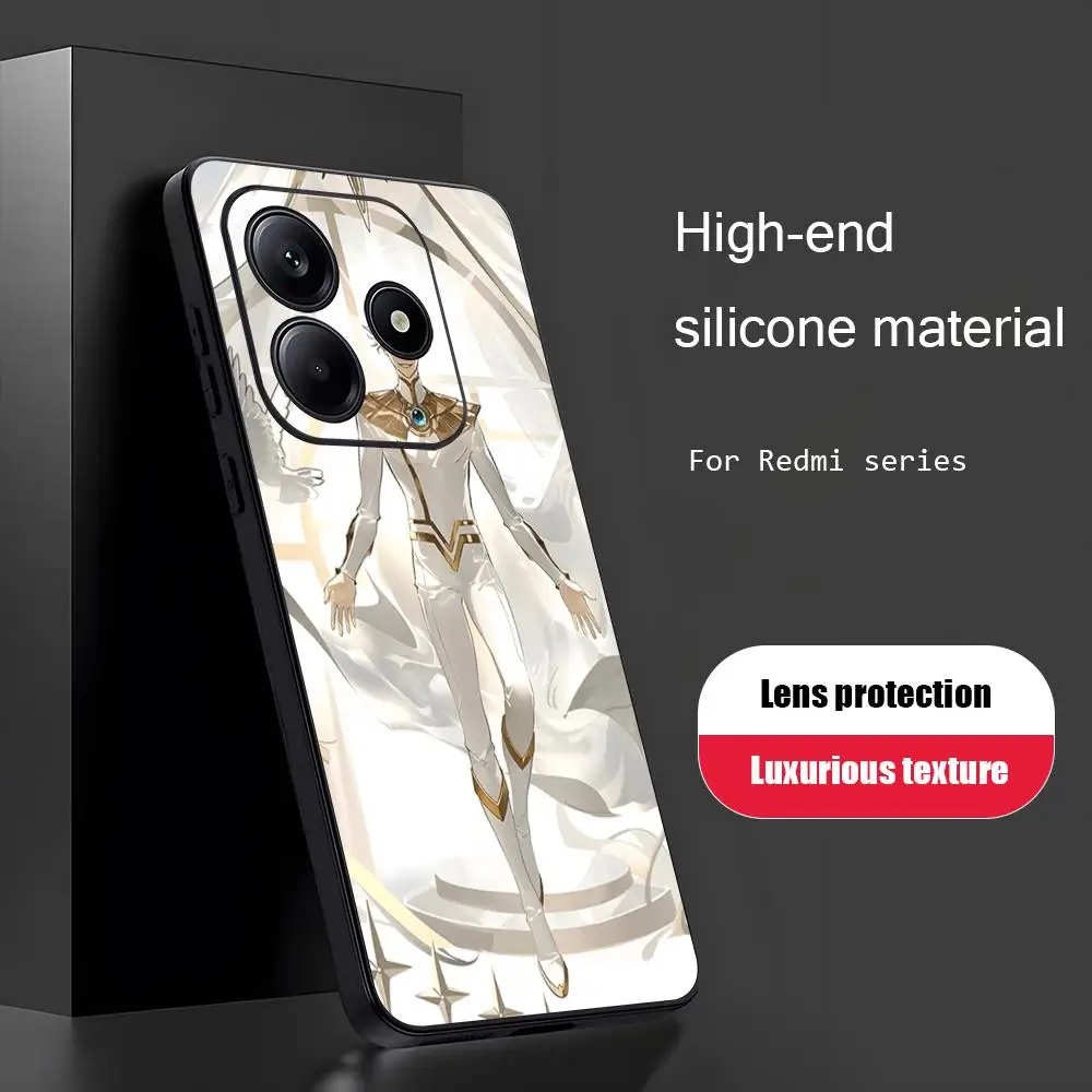 Hot Anime TO BE HERO X Phone Case For Xiaomi Redmi 14C 13C 12C Note17 15 14 13 12 11 10 Pro Plus S Soft Black Phone Cover