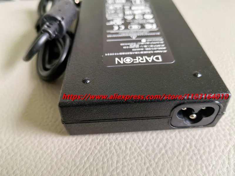 حقيقي DARFON BAA81950 19.5V 9.23A 180W AC محول التيار الكهربائي ل MSI GE75 RAIDER 8SE، GL63 8RE-616XFR GL63 8RE-616X شاحن