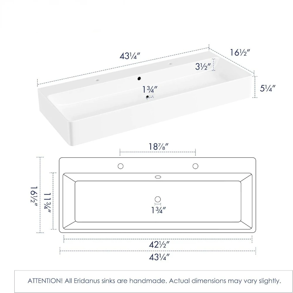 Bathroom Sink Rectangle 43