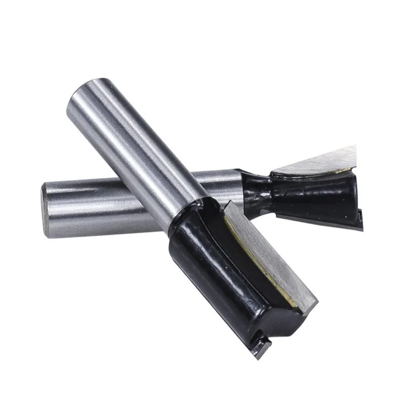 XCAN 8mm Shank Trimmer Ceaning Flush Trim Wood Router Bit Straight End Milll Tungsten Milling Cutters For Wood Woodworking Tools