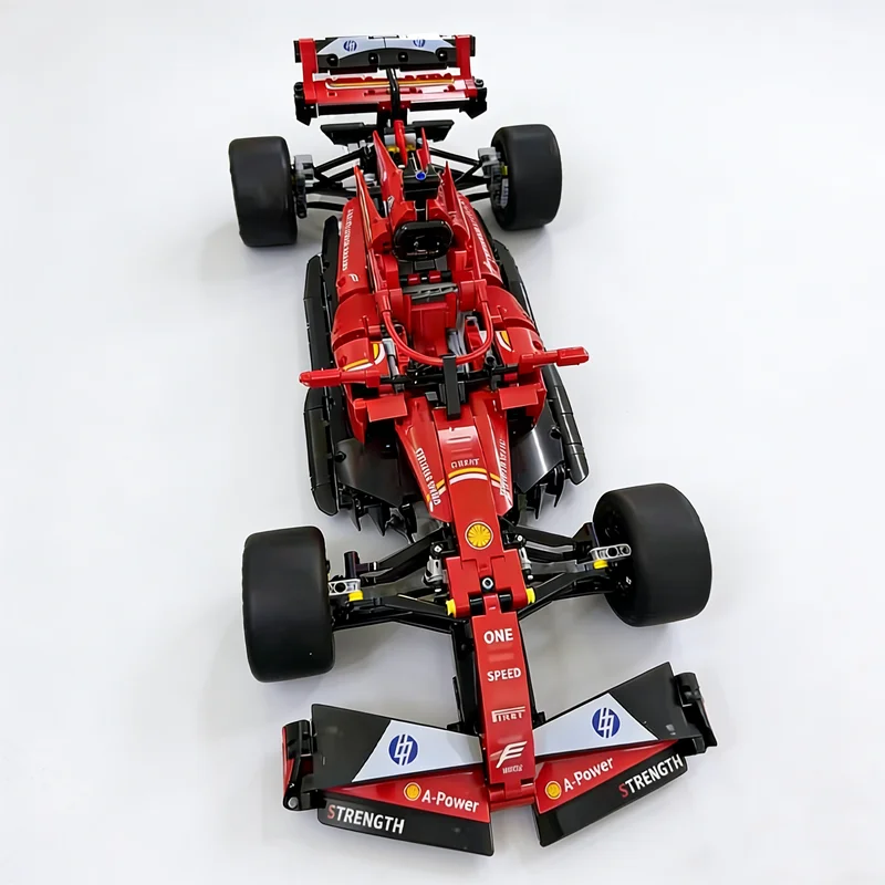 1000+PCS Technical Style Speed Racing Car Building Block 1:10 Scale Collectible Model DIY Toy Set for Adult and Kid Gift Display