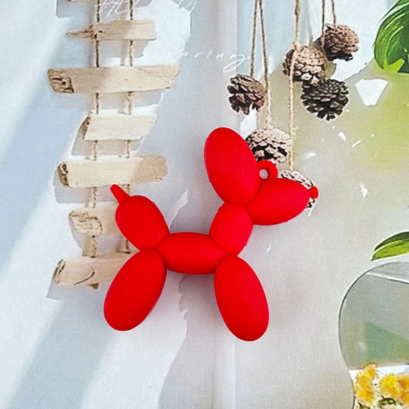 New Balloon Dog Diy Accessory Key Chain Pendant Balloon Dog Key Chain Bubble Dog Sausage Dog Key