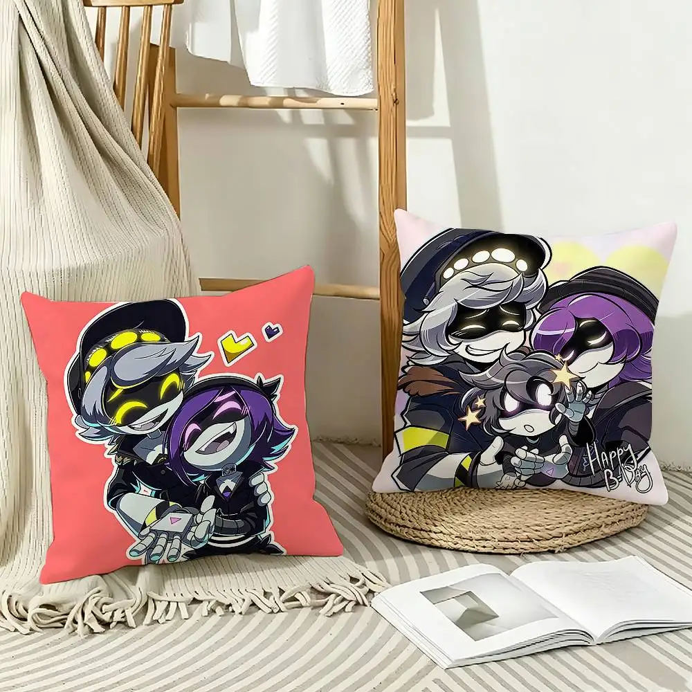 Sci-Fi Animation M-Murder Drones   Pillow Case Pattern Printed Pillowcase For Living Room Sofa Cushion Cover