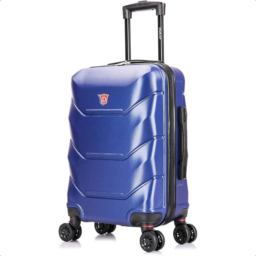 

ZONIX Lage with Spinner Wheels Durable Lightweight Hardshell Suitcase Spacious Travel Bag with Handle and Trolley 20Inch Carry