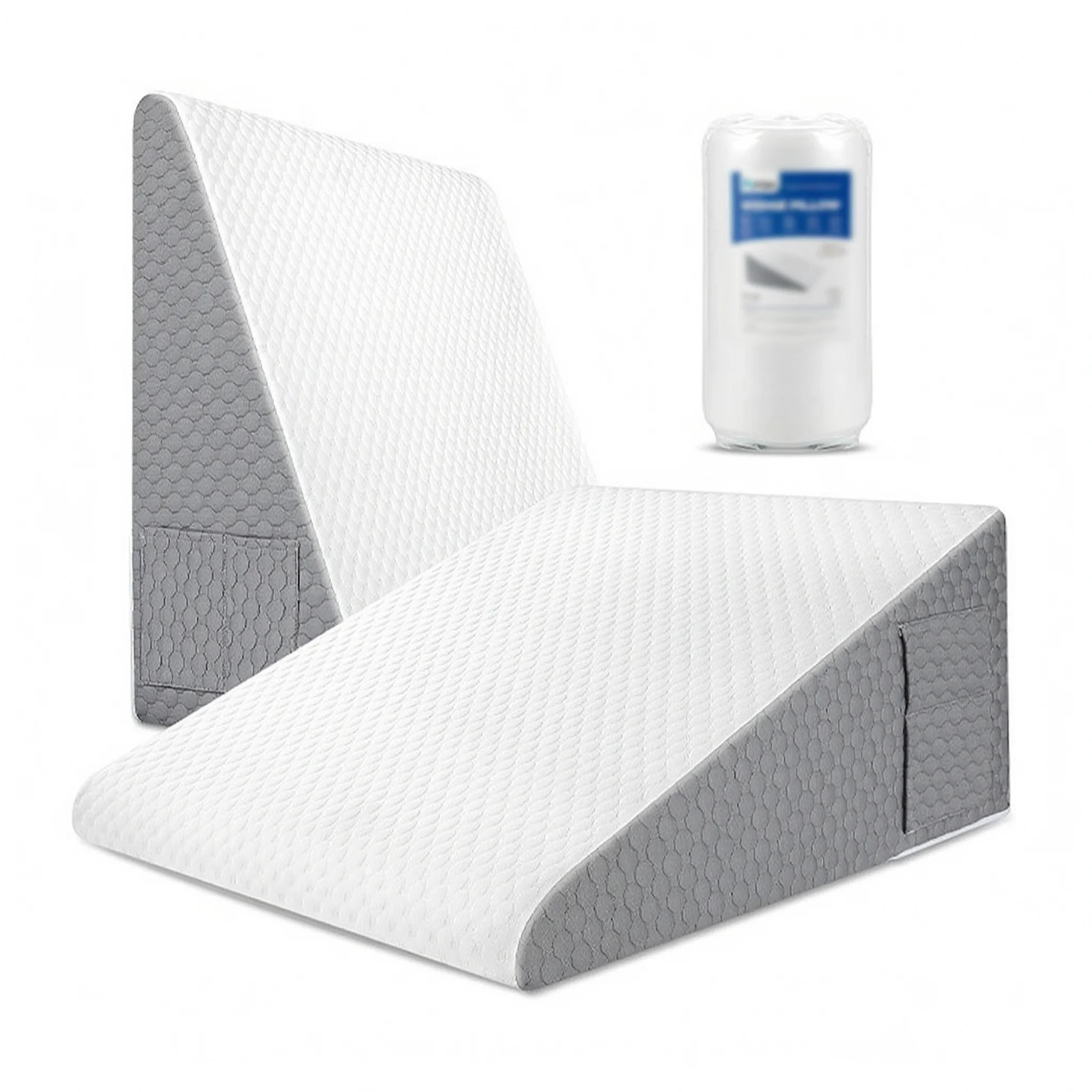 Versatile Wedge Pillow Offering Safety Features Bed Wedge Pillow For Headboard Designed To Support