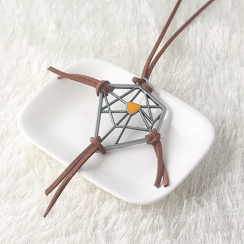 Naszyjnik Cosplay Death Stranding Sam Porter Bridges Łapacz Snów Brelok Metalowy Łapacz Snów Biżuteria