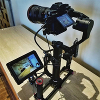 GW-Handle Grip L Type Bracket Mounting Monitor Microphone Mount Stand For DJI Ronin S RS 2 3 4 SC ZHIYUN Gimbal Camera