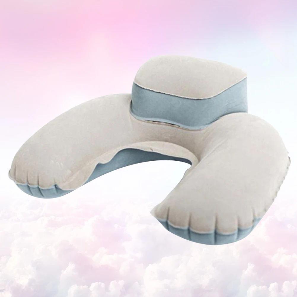 

Inflatable Nap U Shape Neck Cushion Neck Cushion Pillows Outdoor Lightweight Portable Foldable Sleep Aid