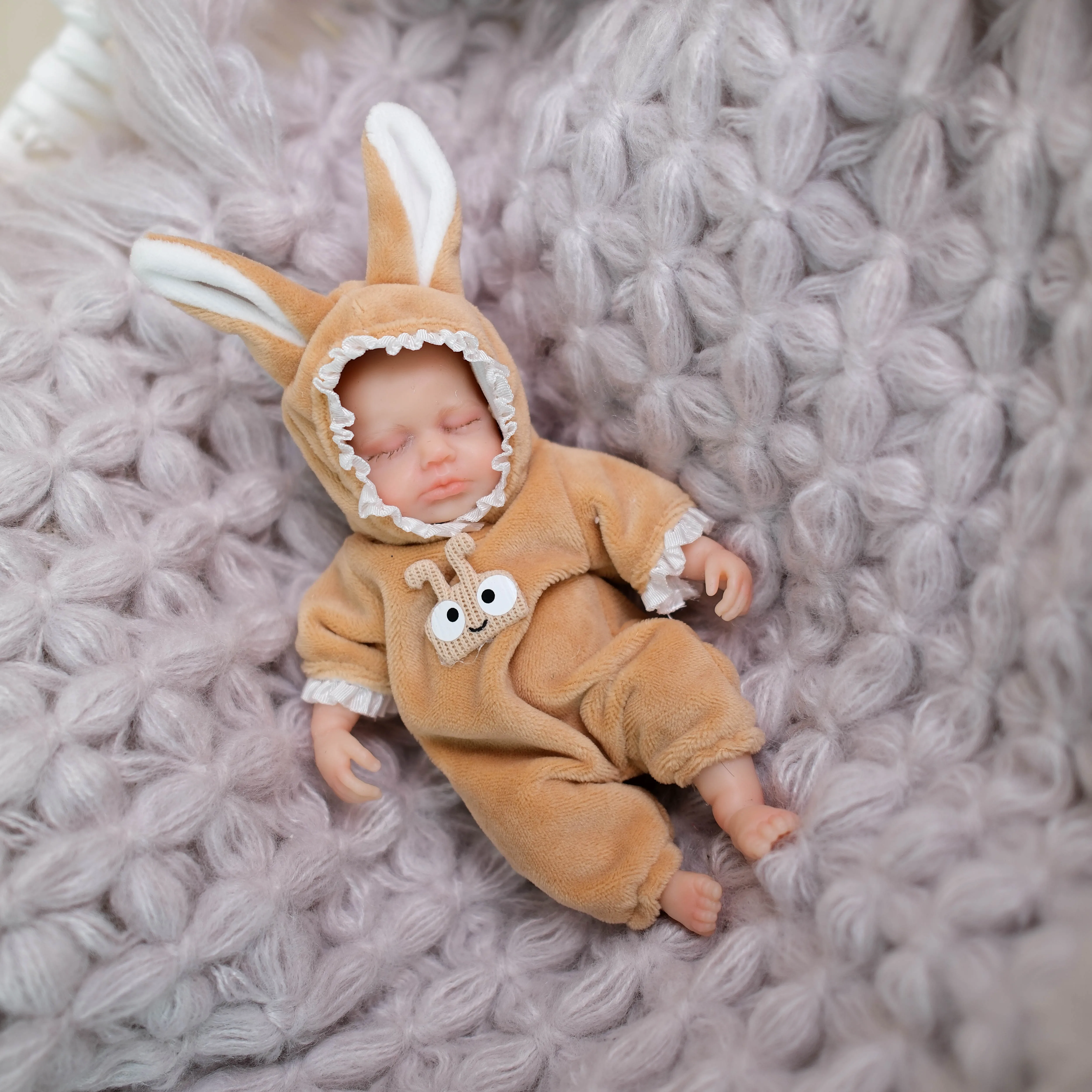 

NPK 15 см мини платиновая силиконовая кукла полностью твердая супер мягкая гибкая эластичная ладонь удобная коллекционная кукла для энтузиастов