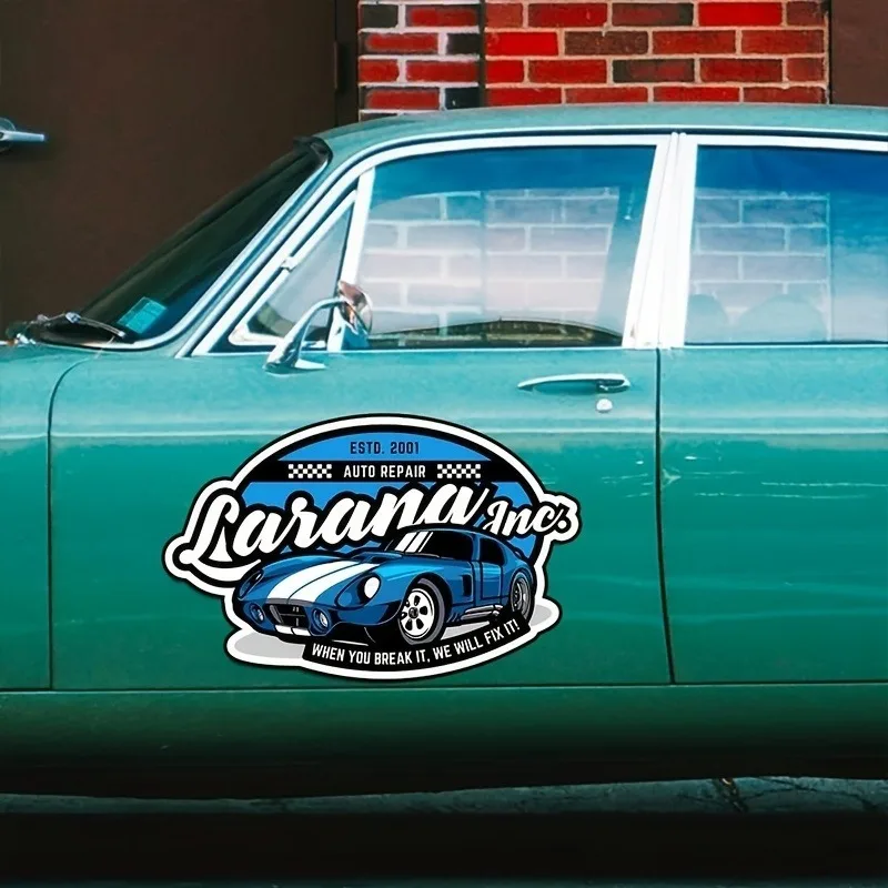 Custom Car Magnets - Full-Color Magnetic Car Signs | Personalized Car Door Magnets