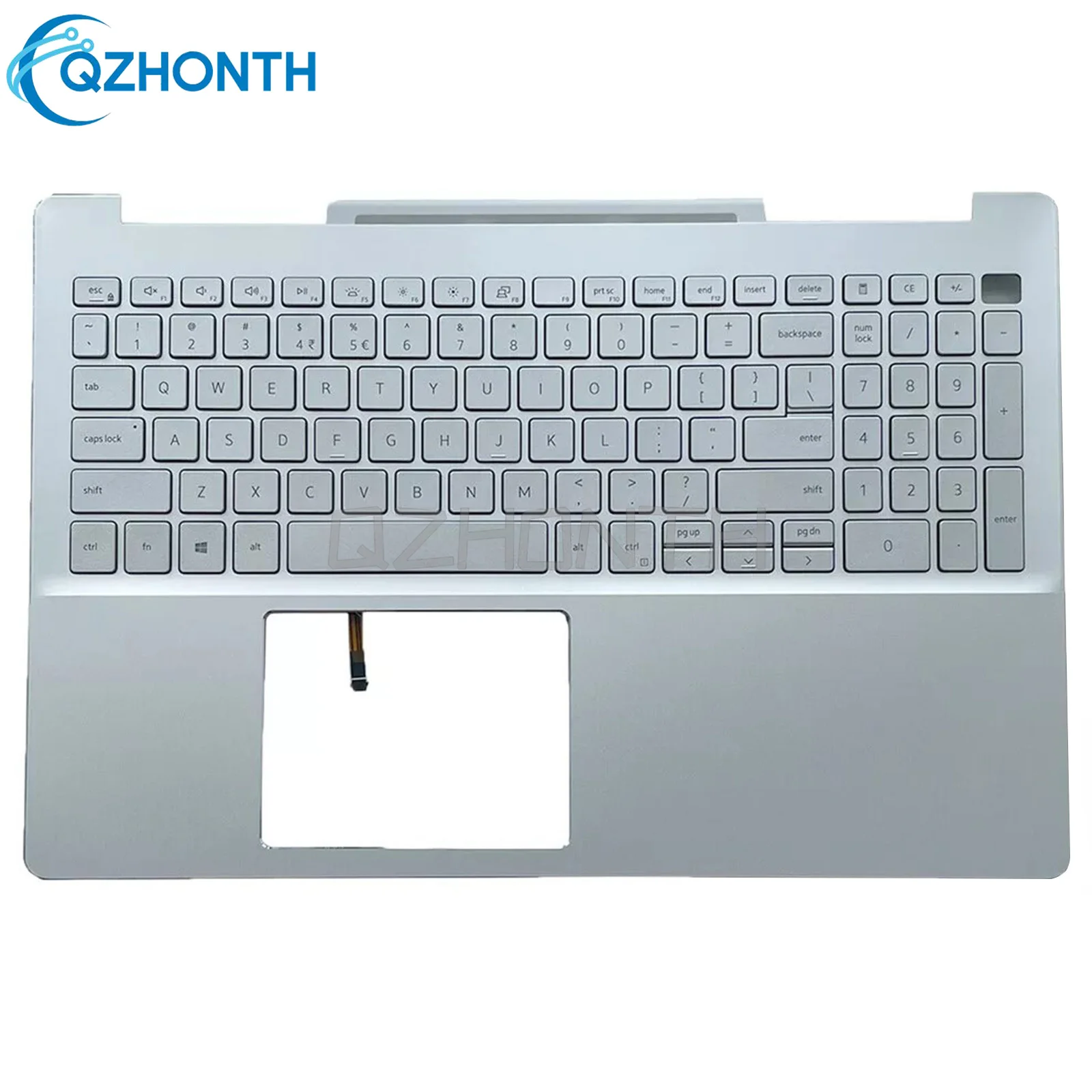 

New Palmrest with Backlit Keyboard For Dell Inspiron 15 7591 (Silver) 0PJ1JN 15.6"