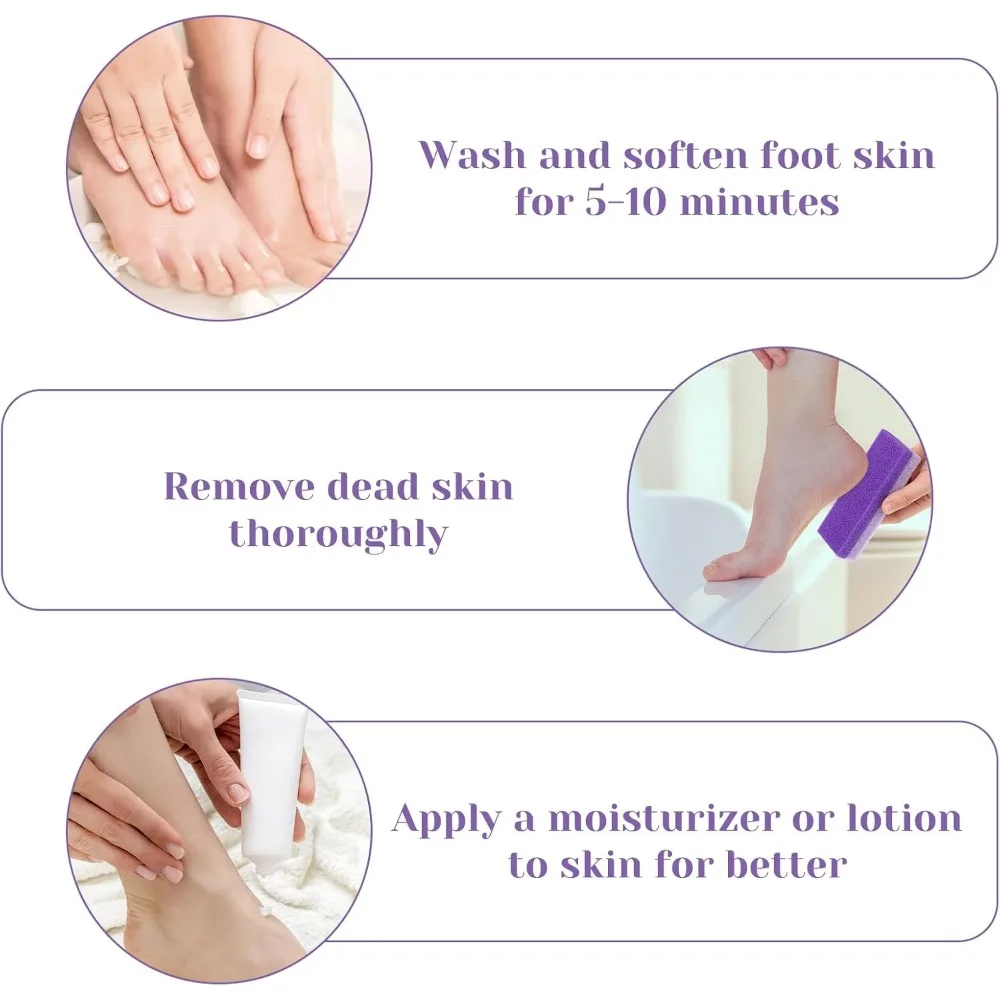 5 szt. Kamień pumeksowy do stóp, gąbki do usuwania odcisków, martwego naskórka, akcesoria do pedicure do użytku domowego, narzędzie do naprawy pięt
