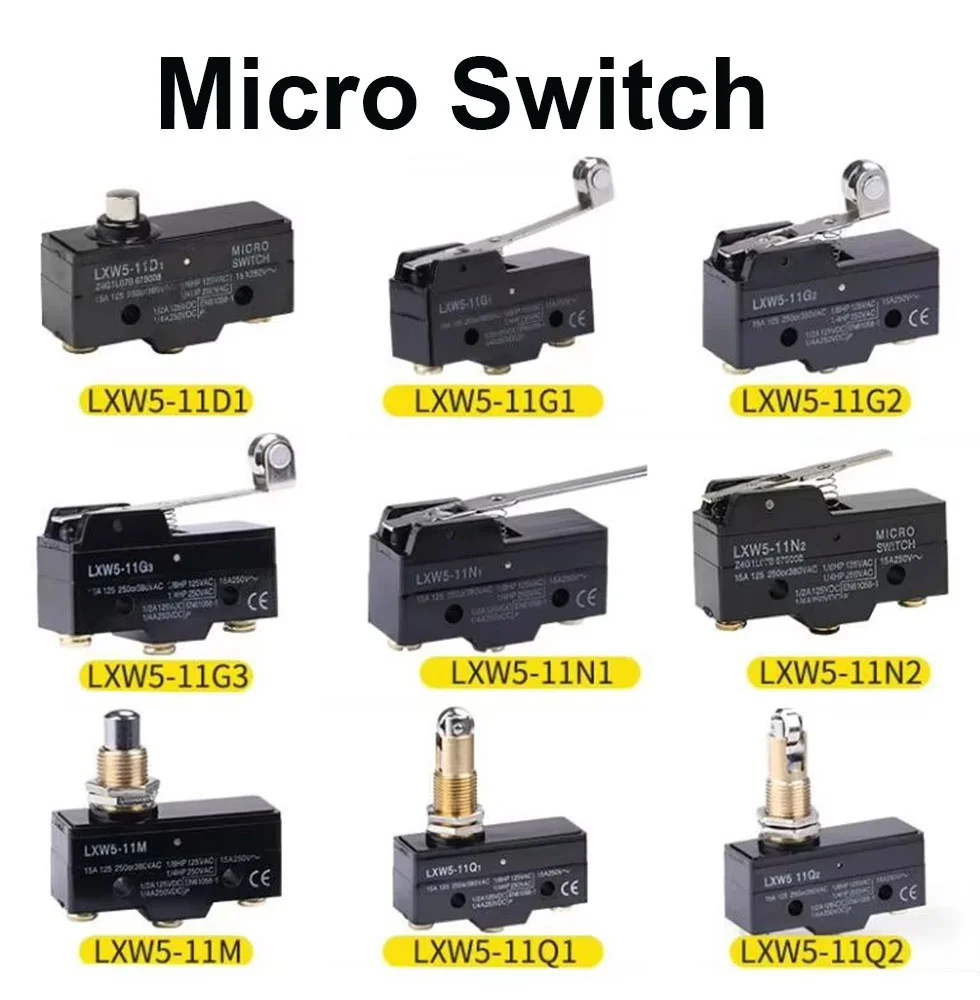 Limit Switch Series Stroke Switch Microswitch LXW5-11M G1 G2 G3 D1 N1 N2 Q1 Q2