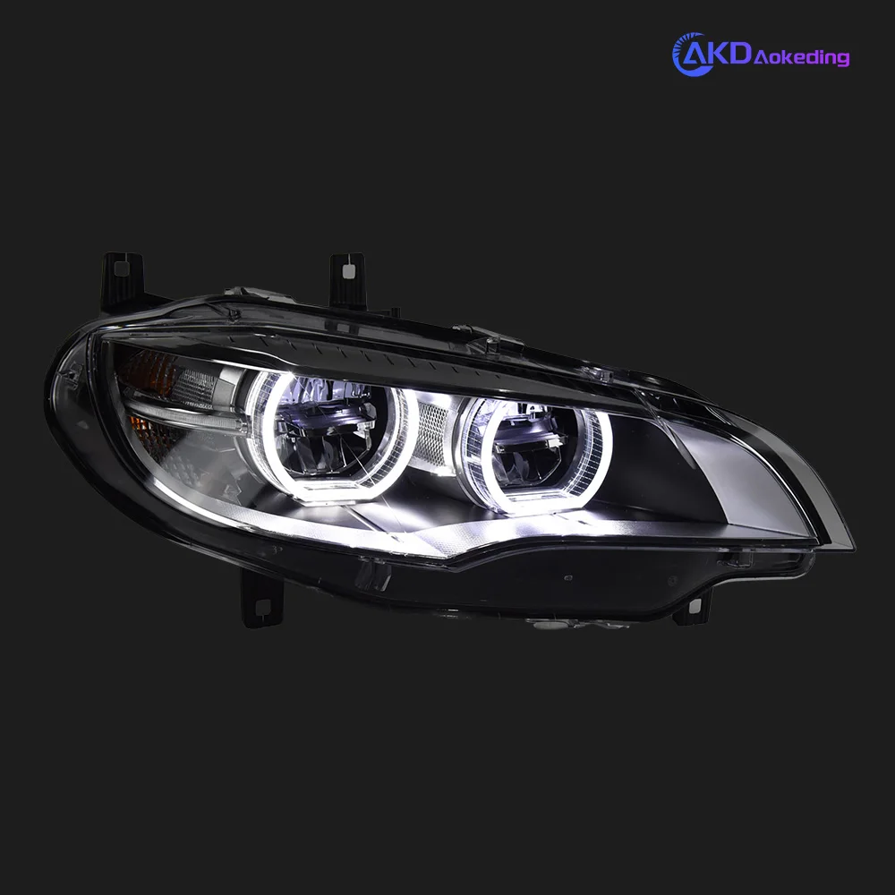 Car Lights for BMW X6 E71 LED Headlight 2007-2013 X6 E71 Lamp Drl Projector Lens Automotive Accessories