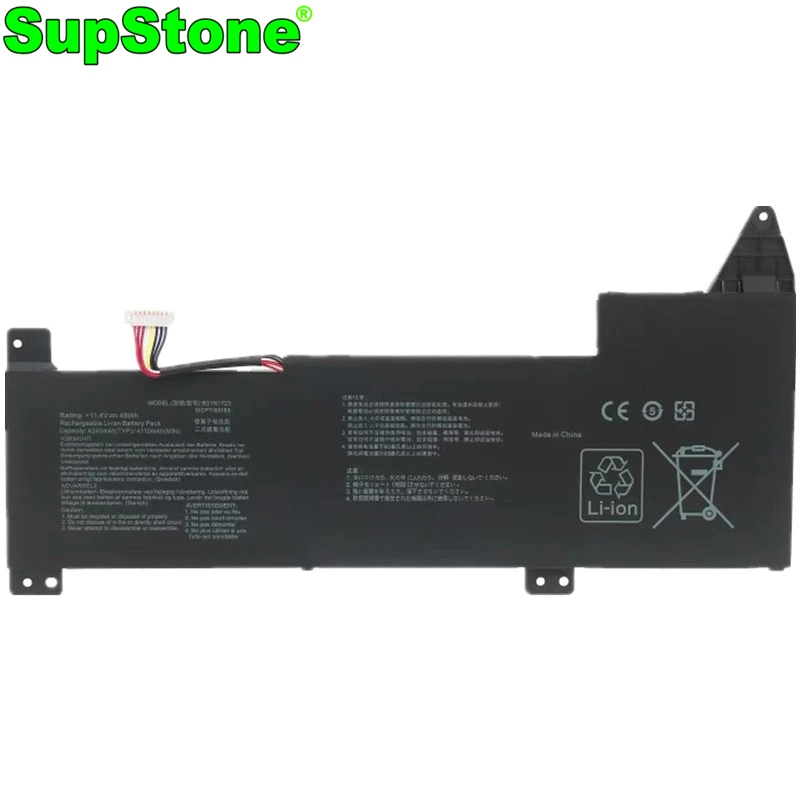 

SupStone B31N1723 Аккумулятор для ноутбука Asus VivoBook K570UD K570ZD R570UD R570ZD X570UD X570DD X570ZD F570ZD FX570ZD YX570Z M570DD