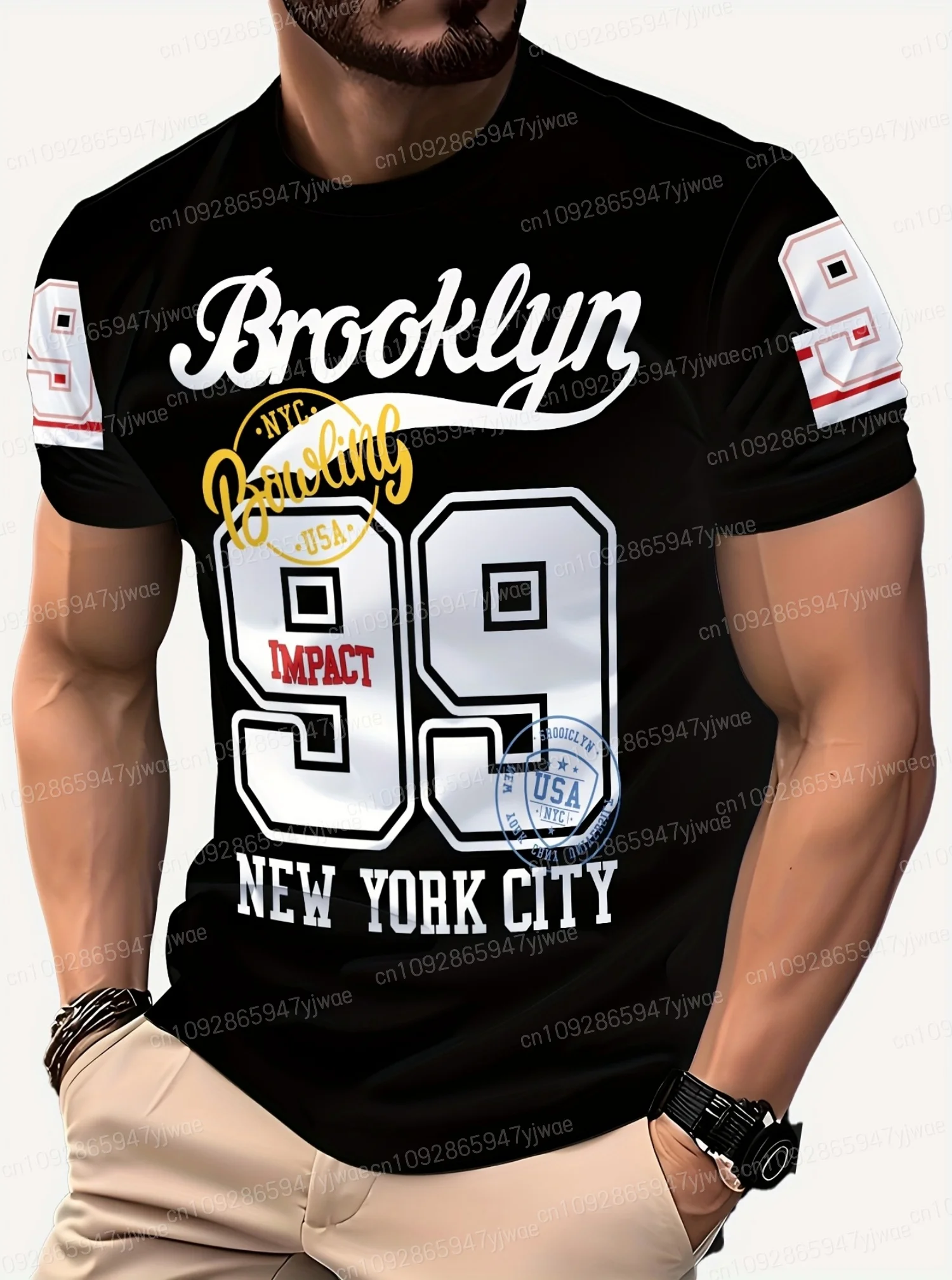 

2025 Men O-Neck Short Sleeve T-Shirt Sport Unisex Casual T-Shits BROOKLYN 99 Print Adult Plus Size Jersey Tops Men Clothing
