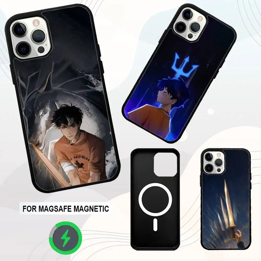 

P-Percy J-Jackson Phone Case For iPhone 16e,16,15,14,13,12,11,Plus,Pro,Max,Mini Magsafe Magnetic Wireless Charging