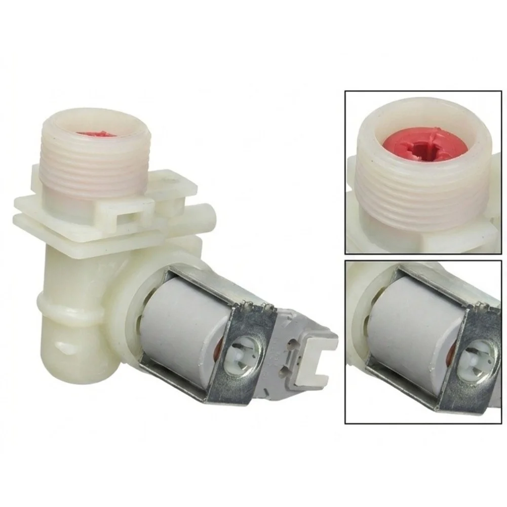 Washing Machine Washer Water Inlet Pipe Repair Spare Accessory Hot Water Inlet Solenoid Valve 110452 Compatible Replacement Part