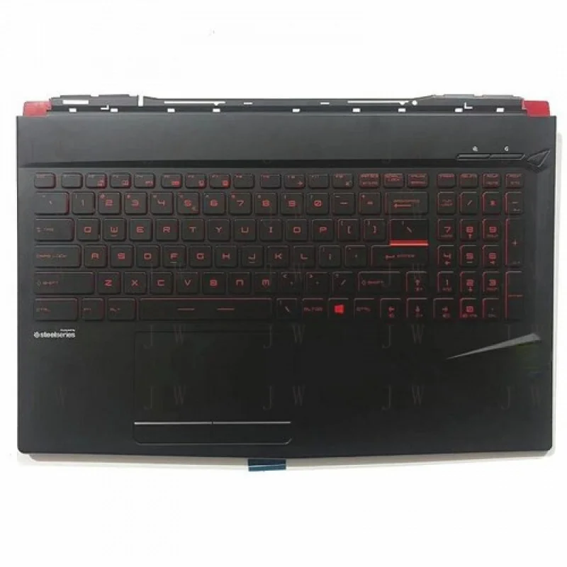 

DDZ новый для MSI GP63 GL63 MS-16P4 MS-16P5 верхний чехол для упора для рук, клавиатура с красной подсветкой