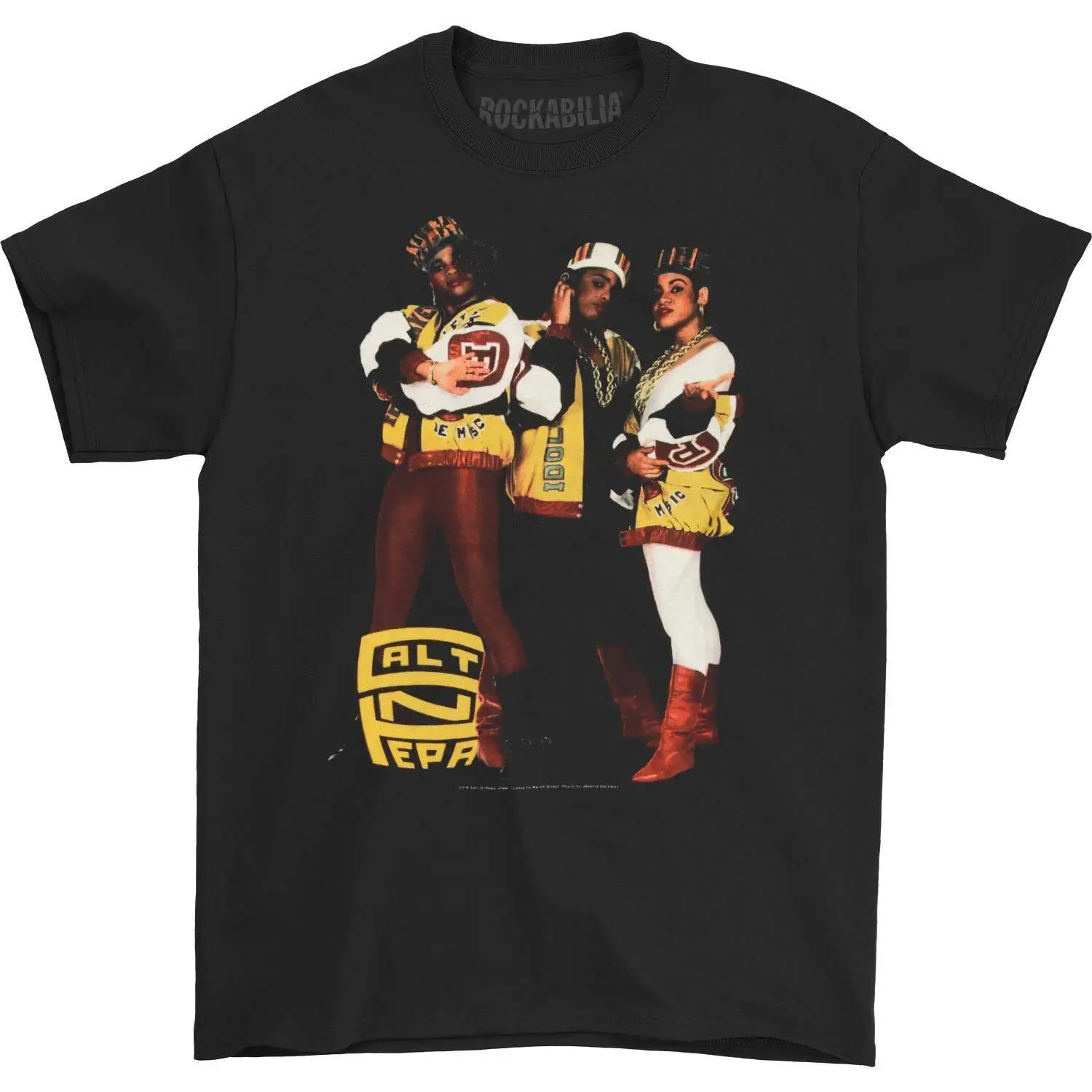 Men'S Salt N Pepa P Push It T Shirt Large Black