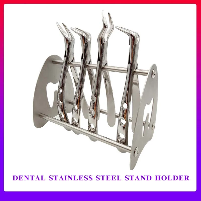 dental Orthodontic forceps placement rack Tooth extraction tongs place rack Stand Holder For Orthodontic Pliers Forceps