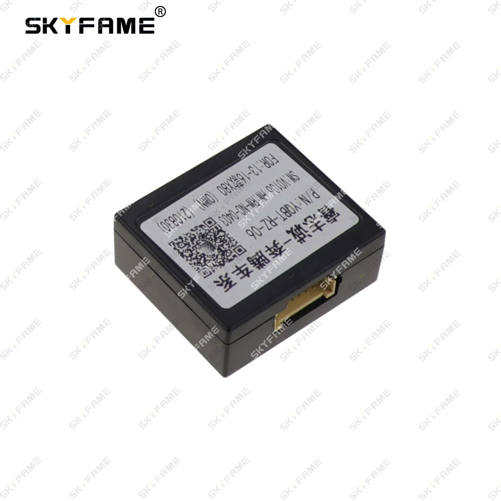 SKYFAME 16Pin سيارة الأسلاك تسخير محول Canbus صندوق فك أندرويد راديو كابل الطاقة ل Faw Bestune X80 YQBT-RZ-06