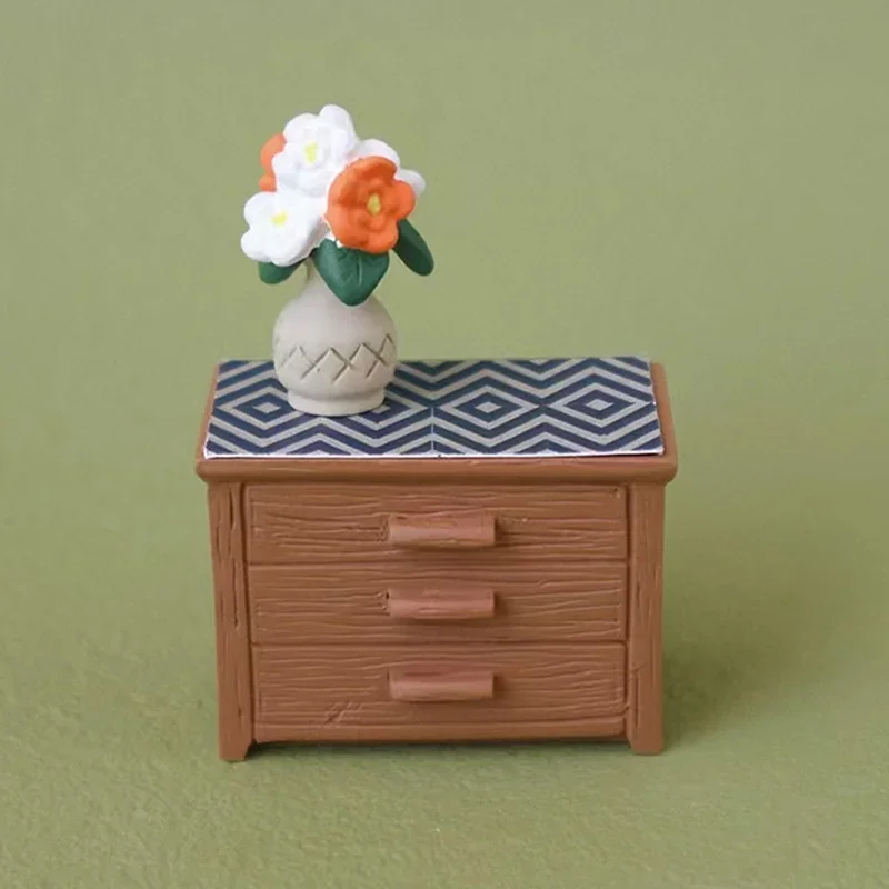 1 조각 수지 홈 장식 인형 집 가구 미니어처 장식 애니메이션 동상 인공 현대 미술 모델 미니어처 어린이 장난감