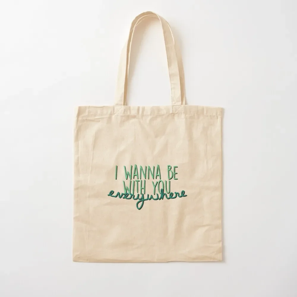 

Fleetwood mac lyrics — “everywhere” Tote Bag large tote cute custom eco pack