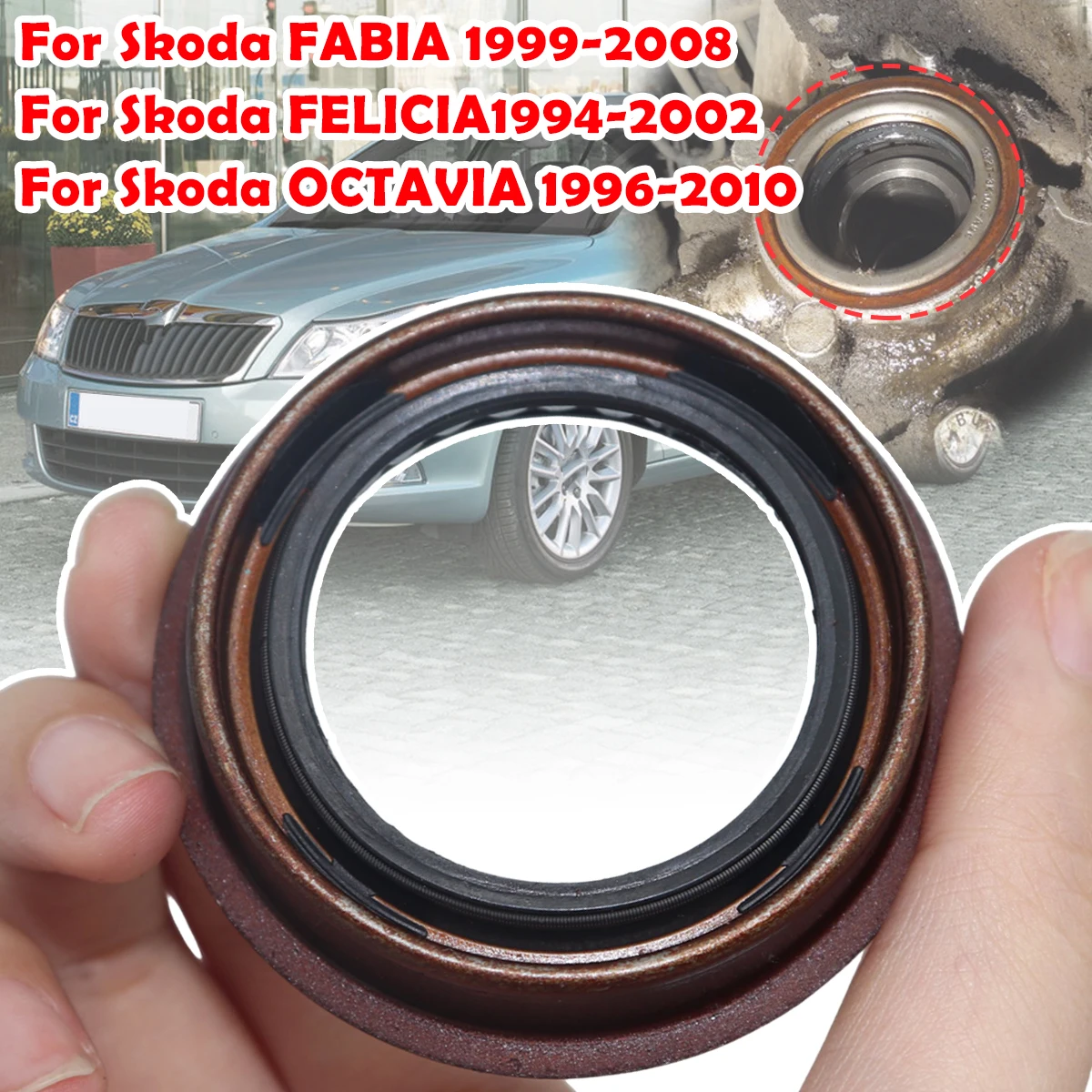 

Совершенно новый сальник приводного вала 6756195 для Skoda Fabia Elicia Octavia 1999 2002, детали трансмиссии автомобиля 95LDS-40551213C